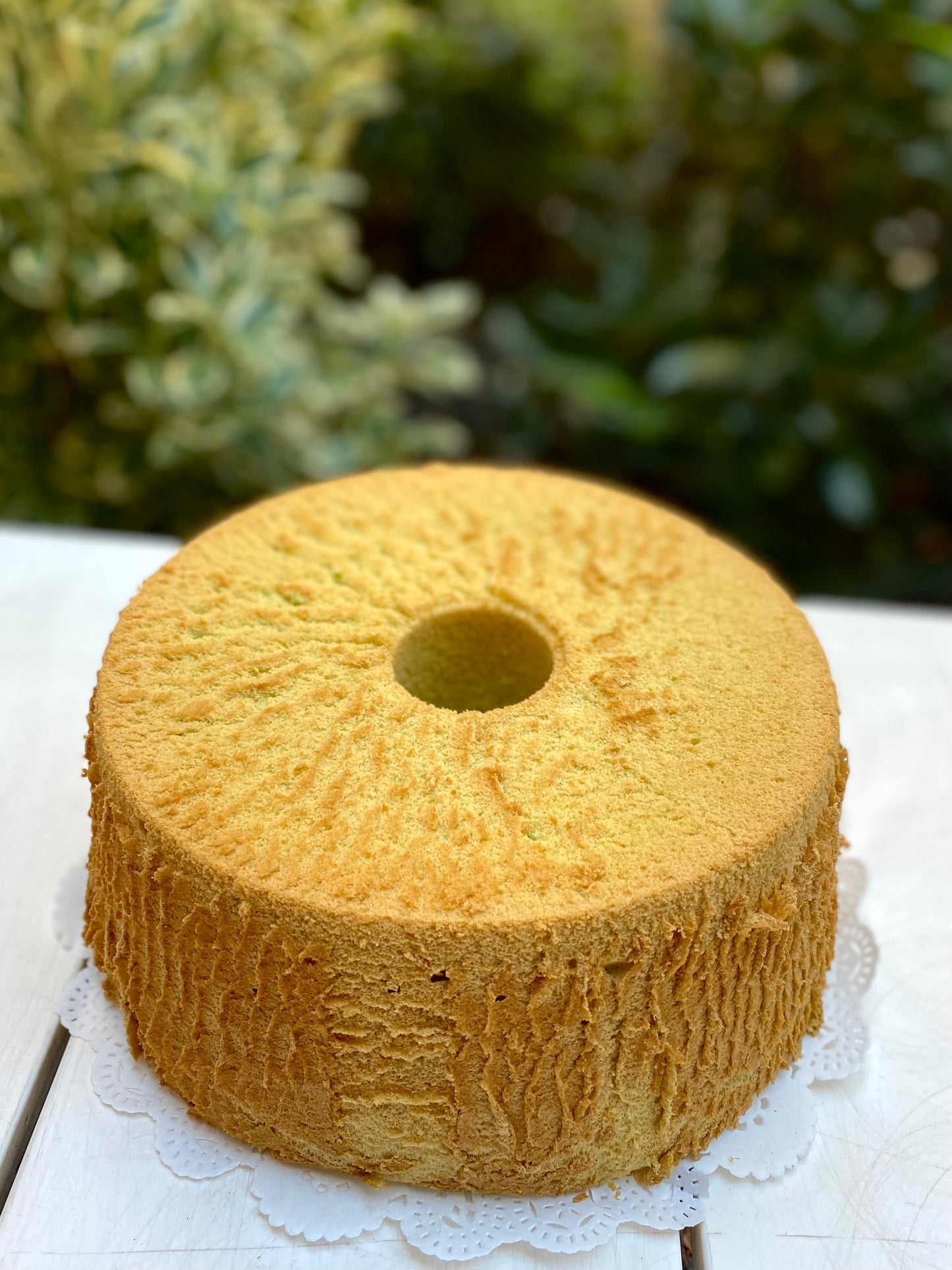 pandan chiffon cake