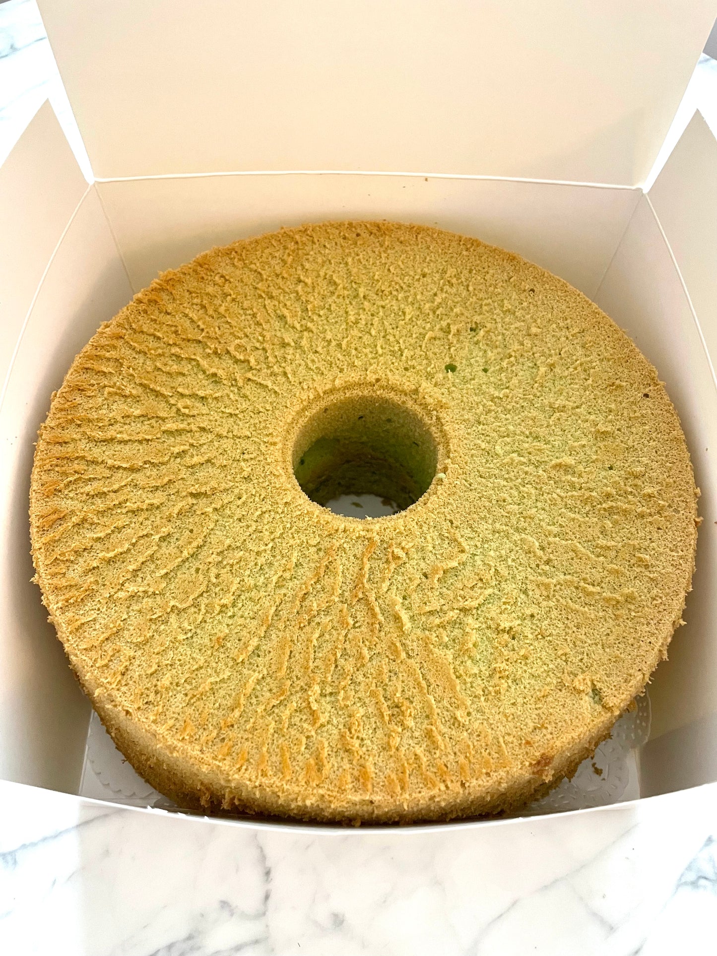 pandan chiffon cake