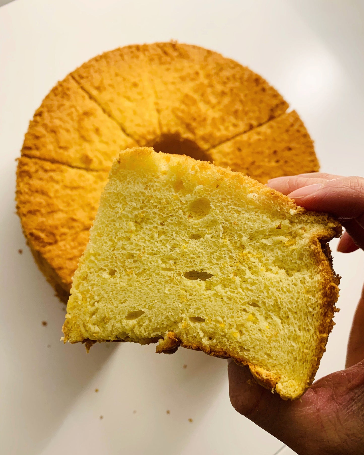 orange chiffon cake