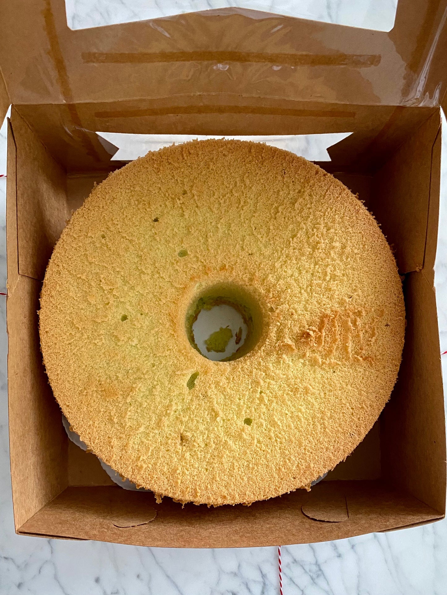 pandan chiffon cake